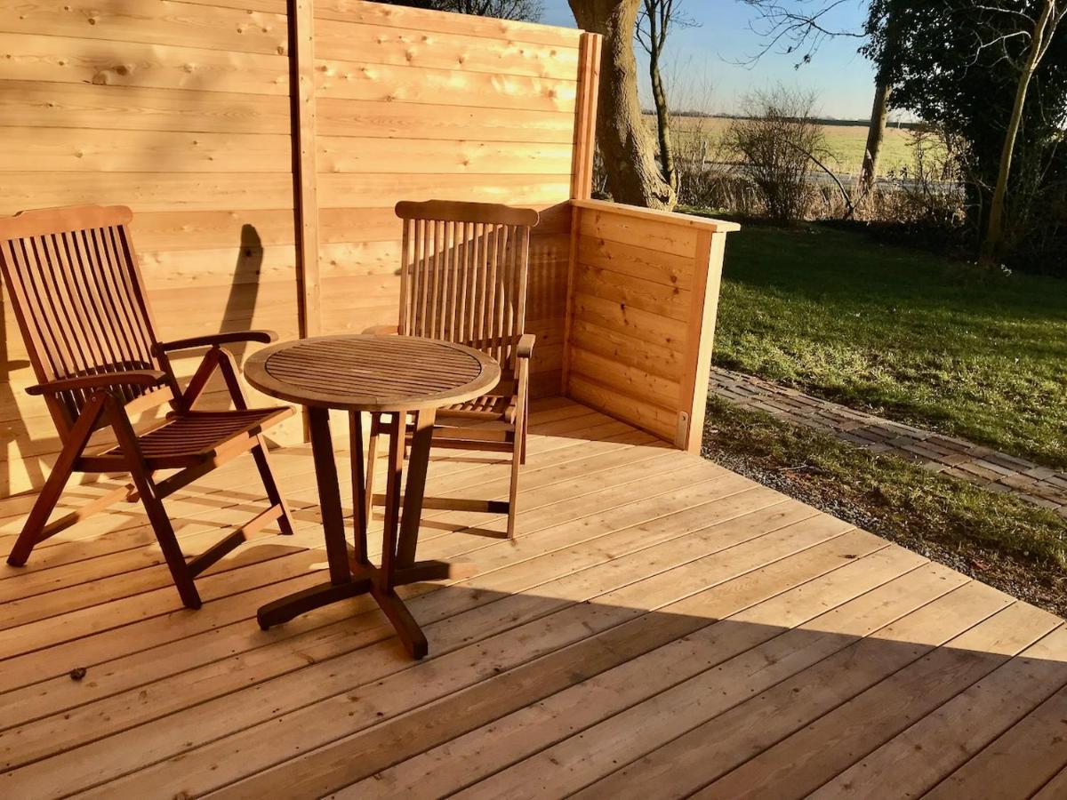 Hof Steinhuetten Tiny Rooms Westerhever Bagian luar foto
